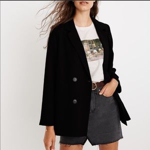 madewell caldwell double breasted blazer